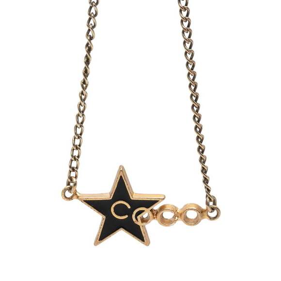 CHANEL Jewelry - CHANEL Black Necklace